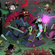 Some of the artwork for Dungeons and Dragons vs. Rick and Morty.